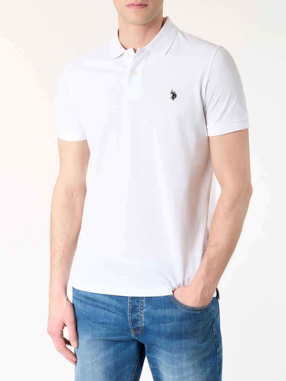 US POLO ASSN. Polo Uomo - Bianco modello US43197036
