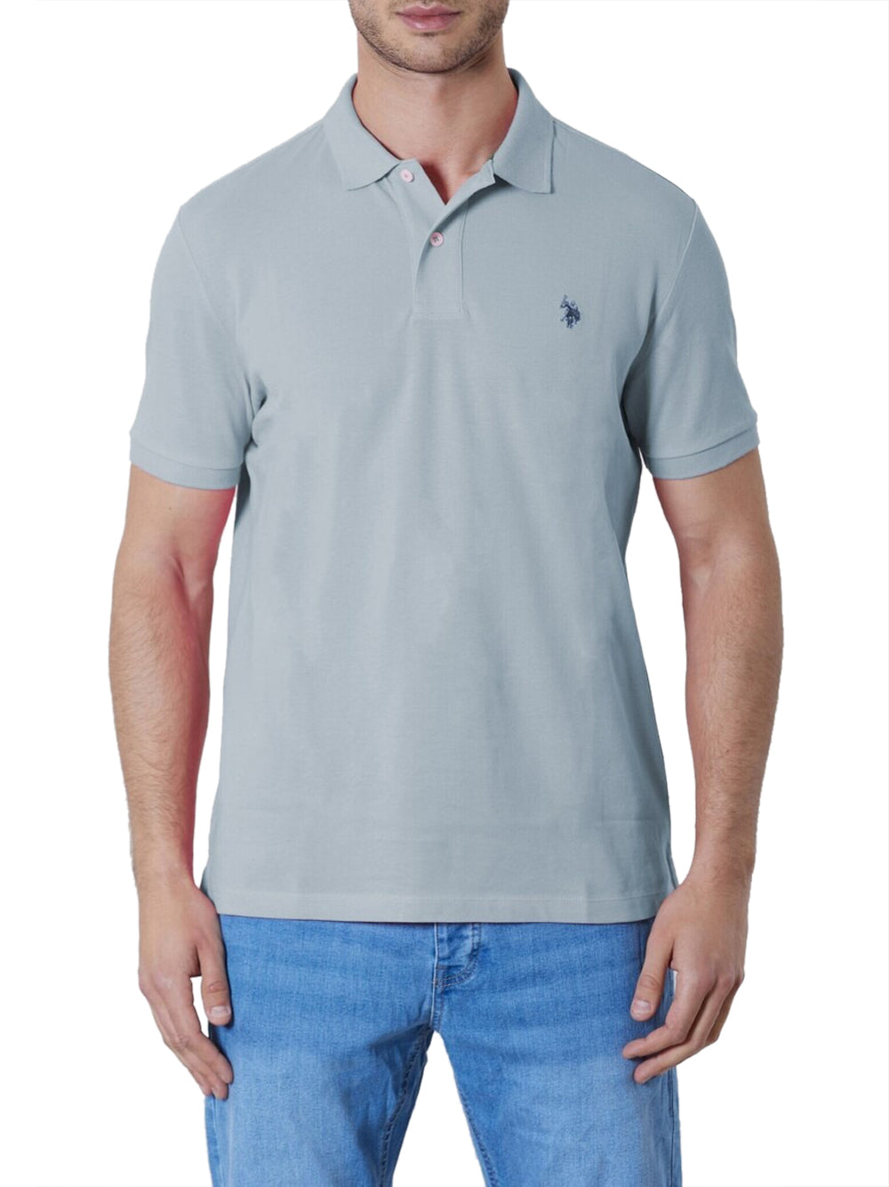 US POLO ASSN. Polo Uomo - Celeste modello US43197036
