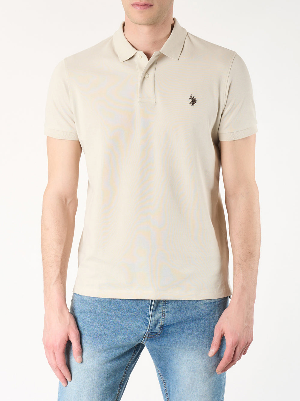 US POLO ASSN. Polo Uomo - Beige modello US43197036