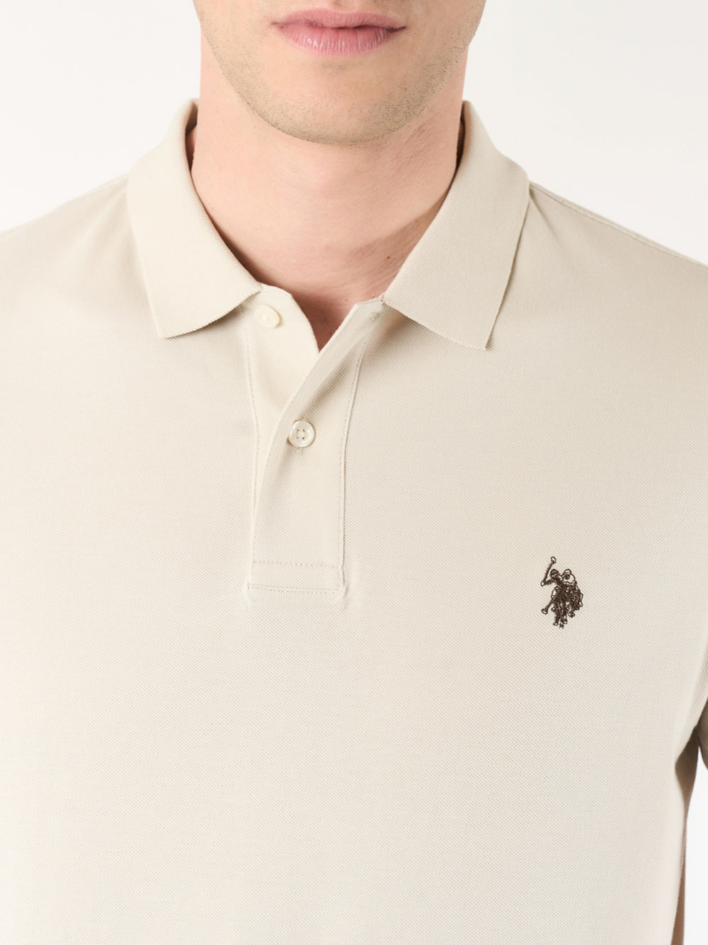 US POLO ASSN. Polo Uomo - Beige modello US43197036