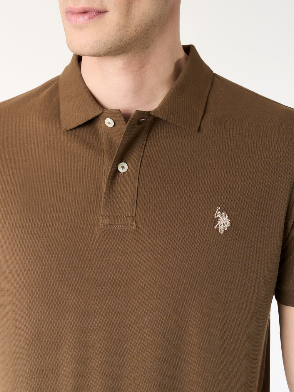 US POLO ASSN. Polo Uomo - Marrone modello US43197036
