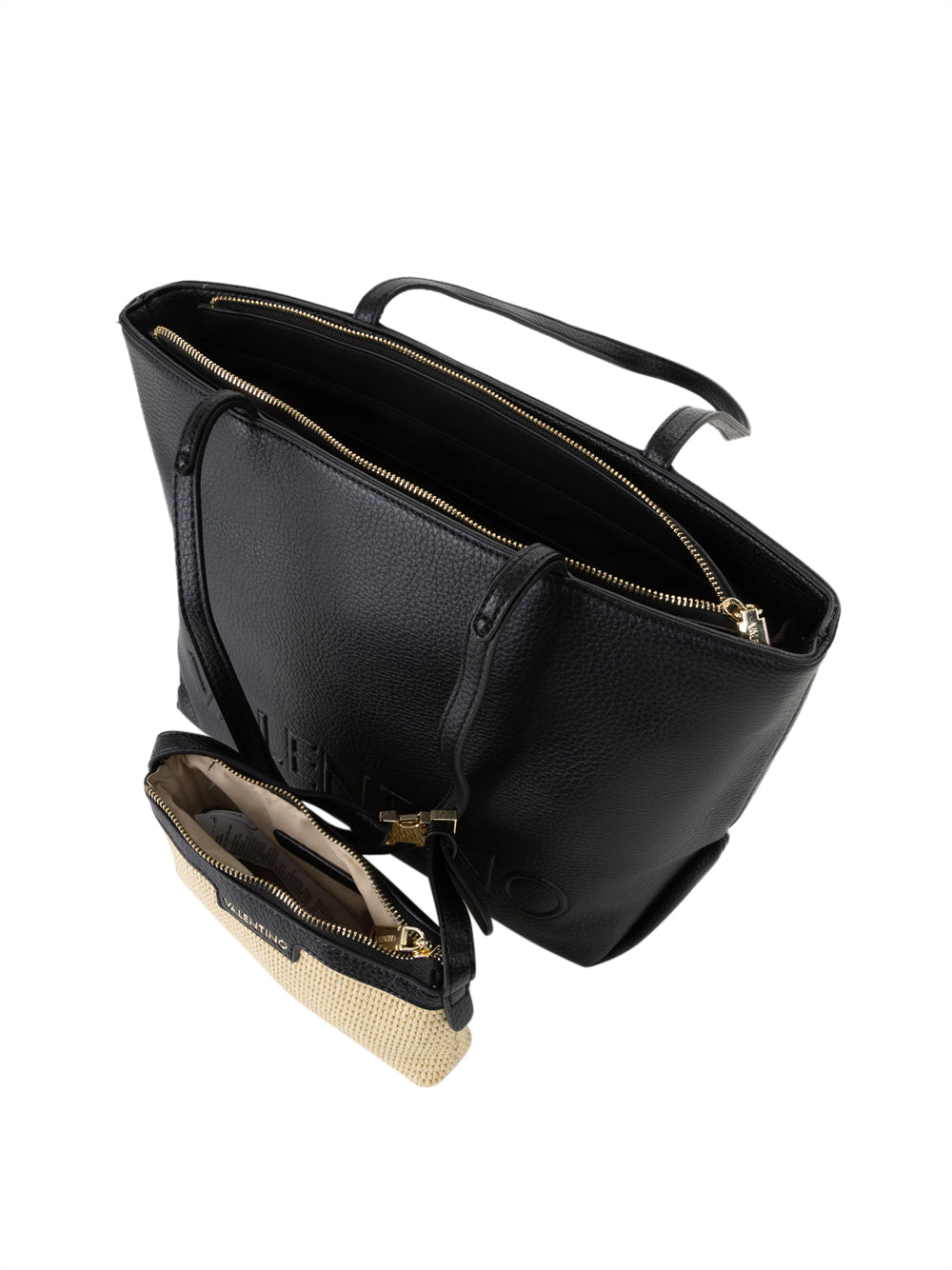 VALENTINO Borsa Shopping Donna - Nero modello VBS9TE01GRA