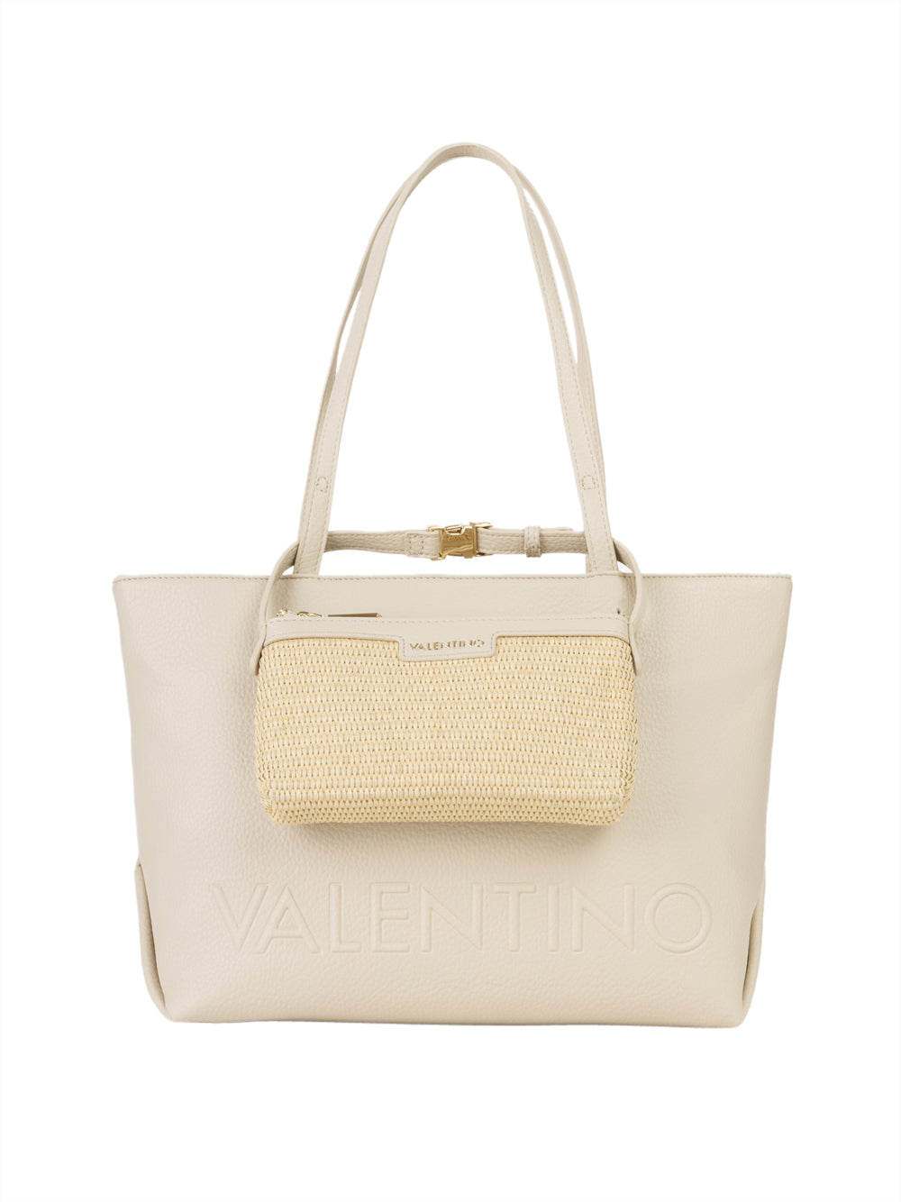 VALENTINO Borsa Shopping Donna - Beige modello VBS9TE01GRA