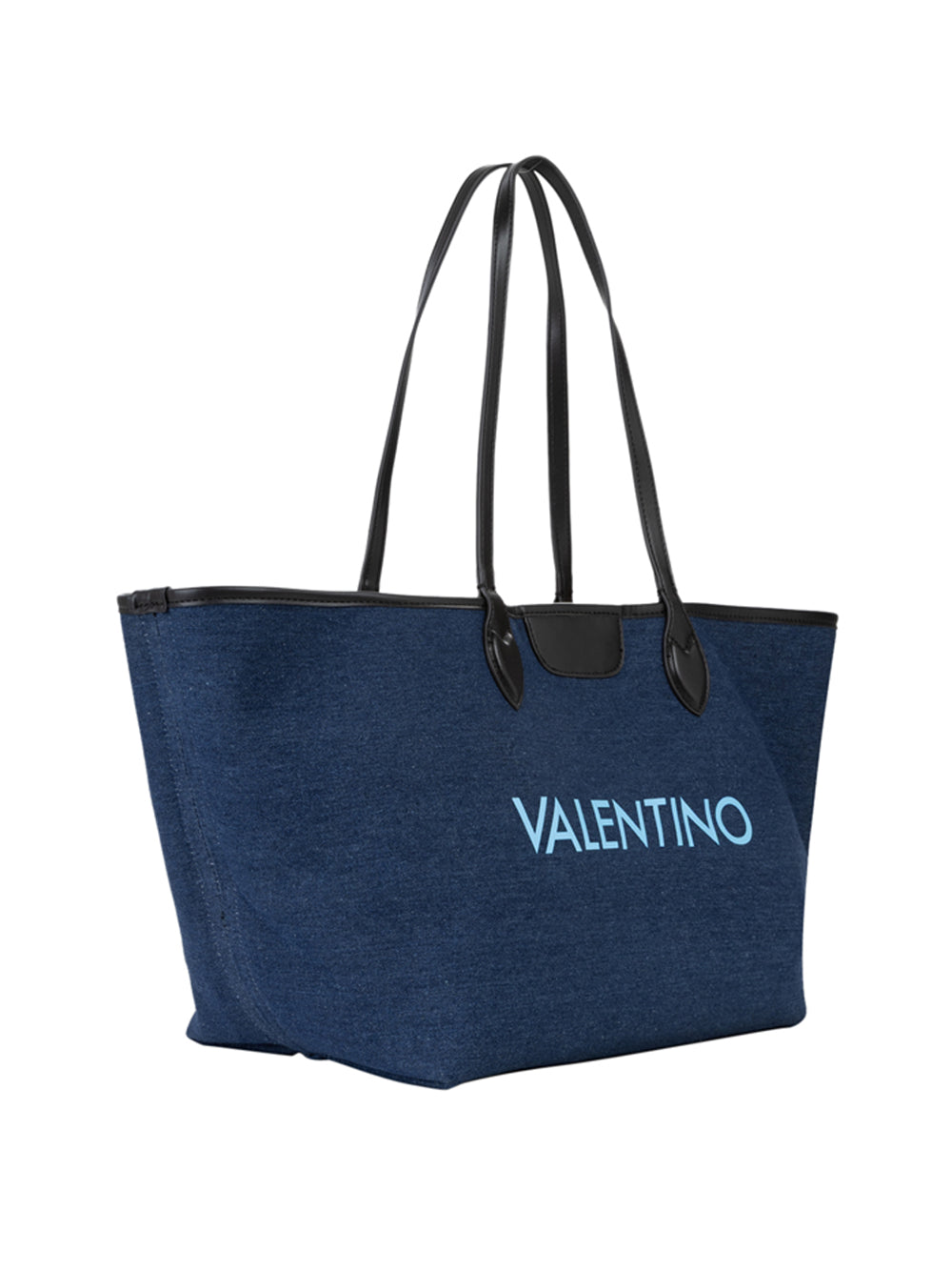 VALENTINO Borsa Shopping reversibile Donna - Blu modello VBS9Z501