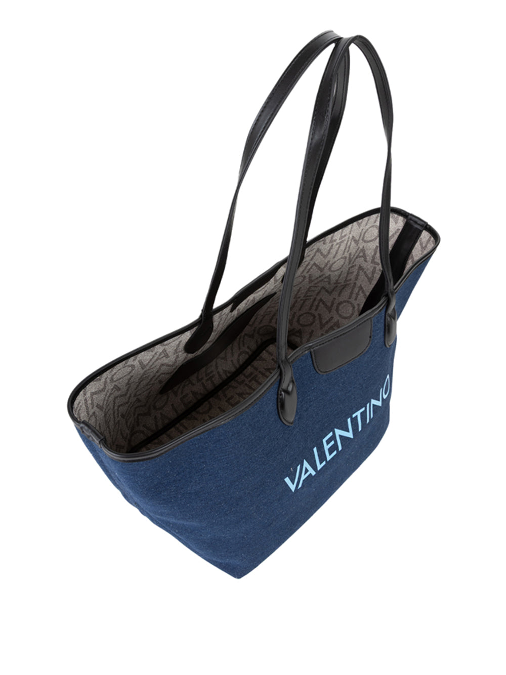 VALENTINO Borsa Shopping reversibile Donna - Blu modello VBS9Z501