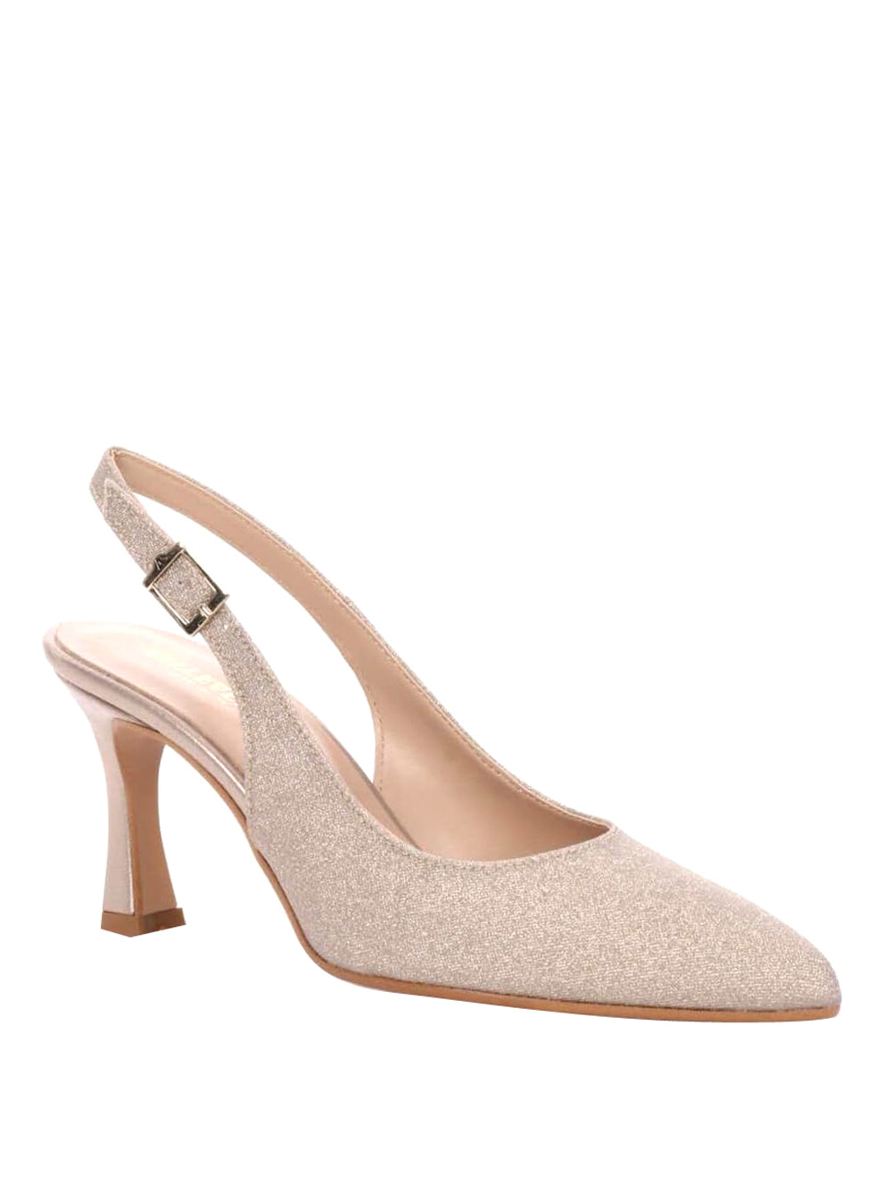 VALLEVERDE Decollete sling back Donna - Platino modello 19101C