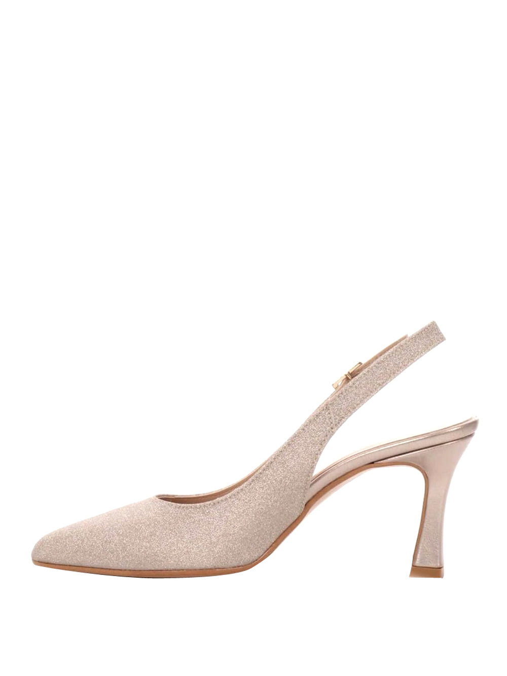 VALLEVERDE Decollete sling back Donna - Platino modello 19101C