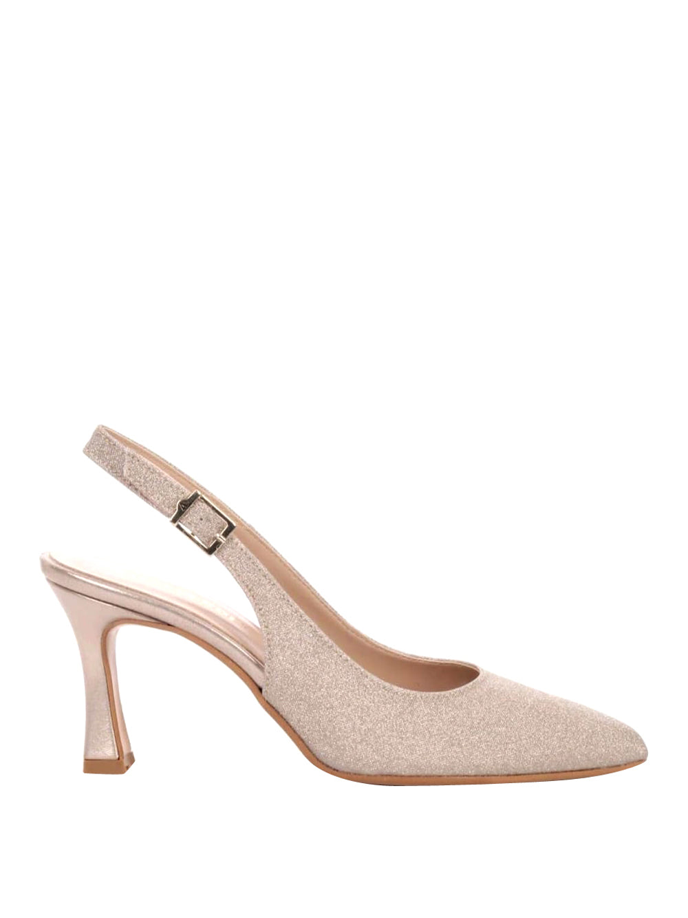 VALLEVERDE Decollete sling back Donna - Platino modello 19101C