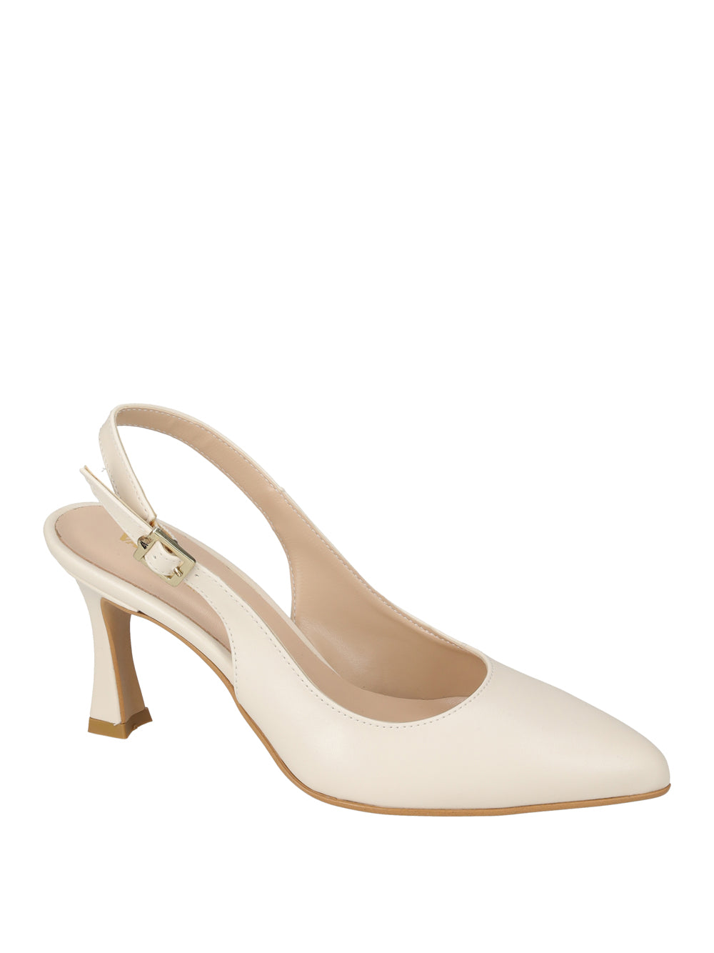 VALLEVERDE Decollete sling back Donna - Crema modello 19101