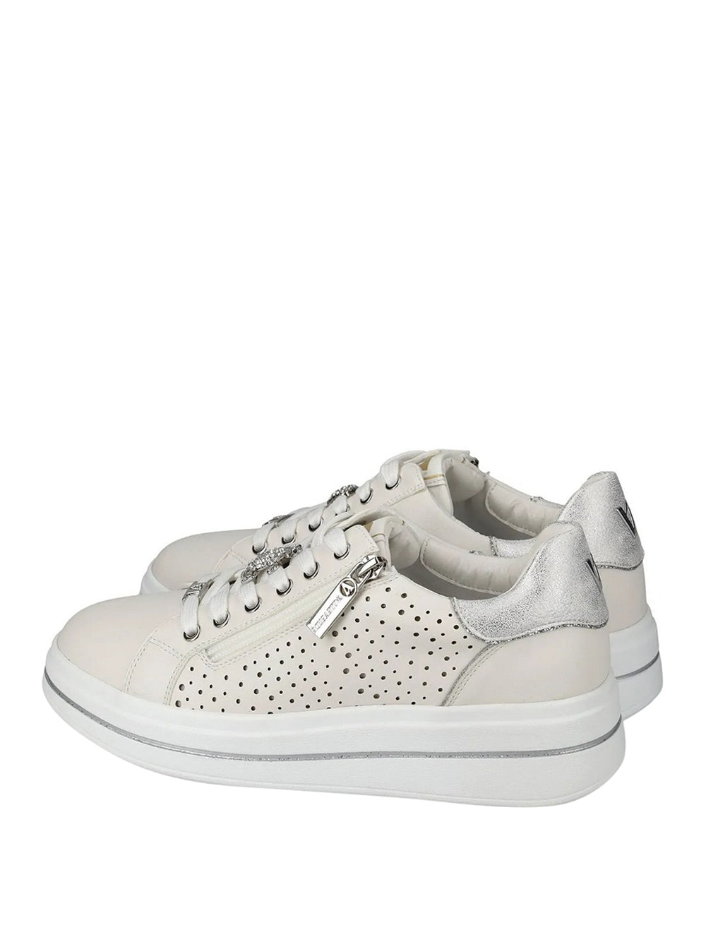 VALLEVERDE Sneakers platform Donna - Bianco modello 35493