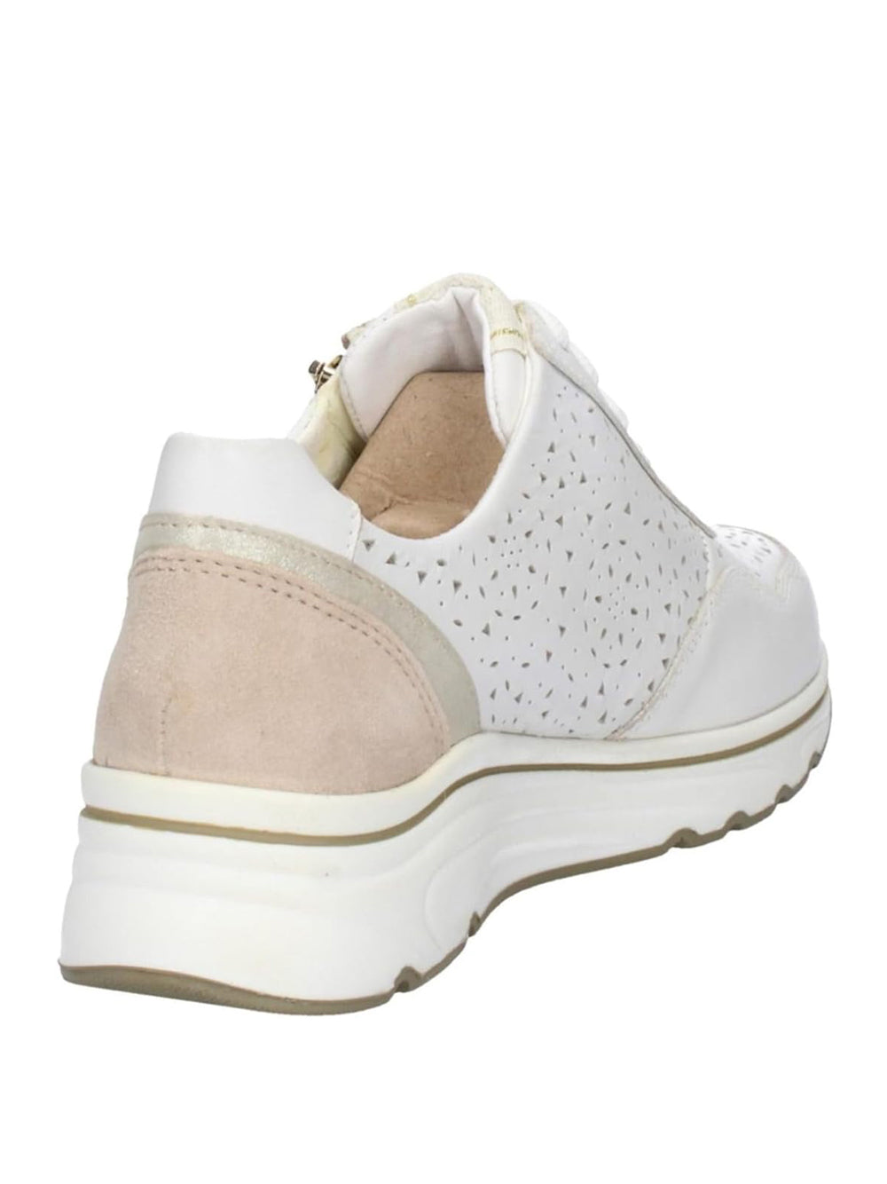 VALLEVERDE Sneakers con zeppa Donna - Bianco modello 36061