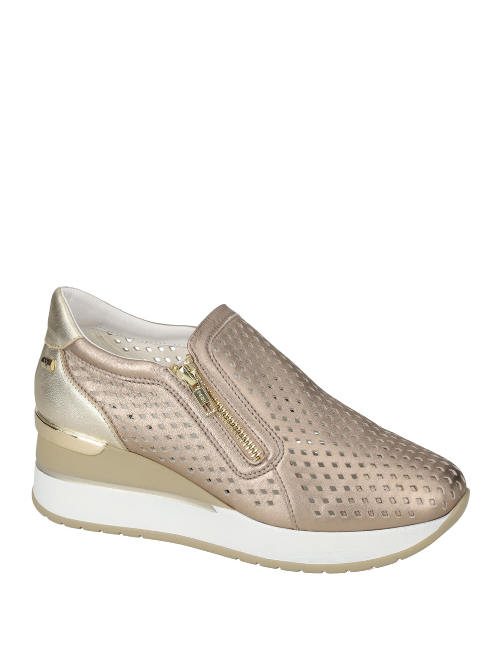 VALLEVERDE Sneakers con zeppa Donna - Bronzo modello 36420