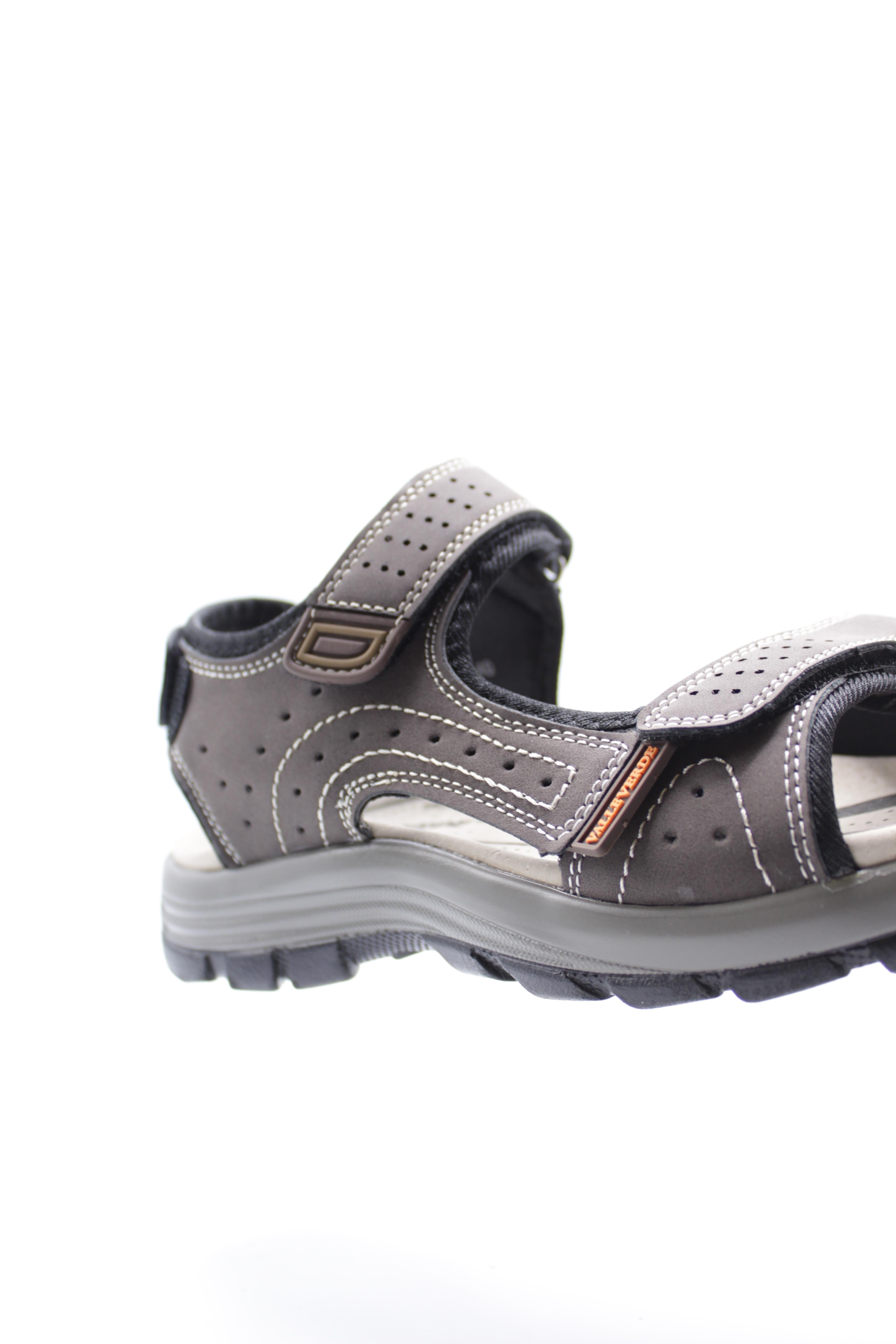 VALLEVERDE Sandali con strappi Uomo - Moro modello 54802