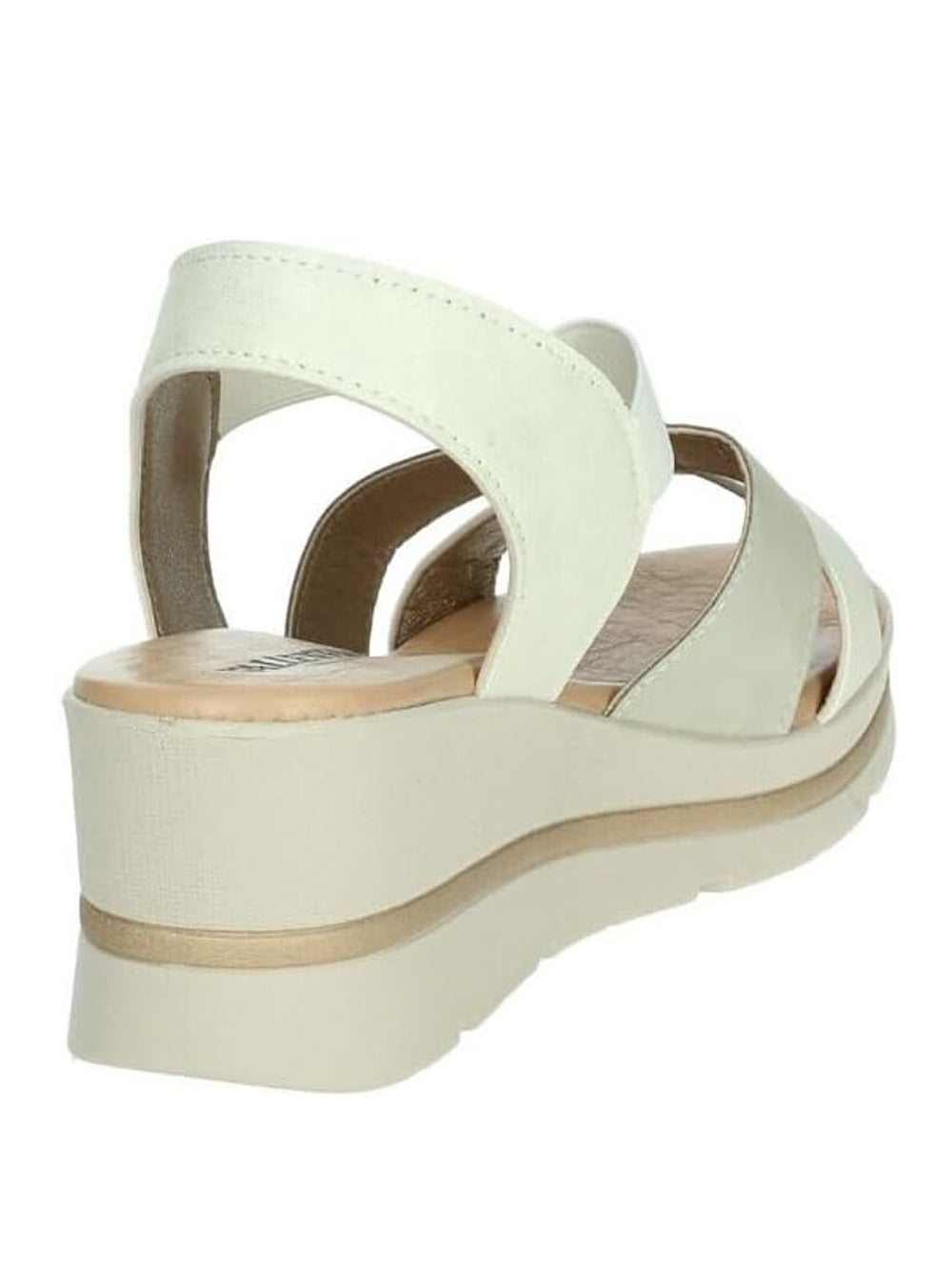 VALLEVERDE Sandali con zeppa Donna - Ghiaccio modello 55581
