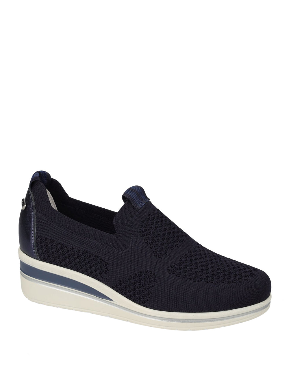 VALLEVERDE Sneakers con zeppa Donna - Navy modello VD355W