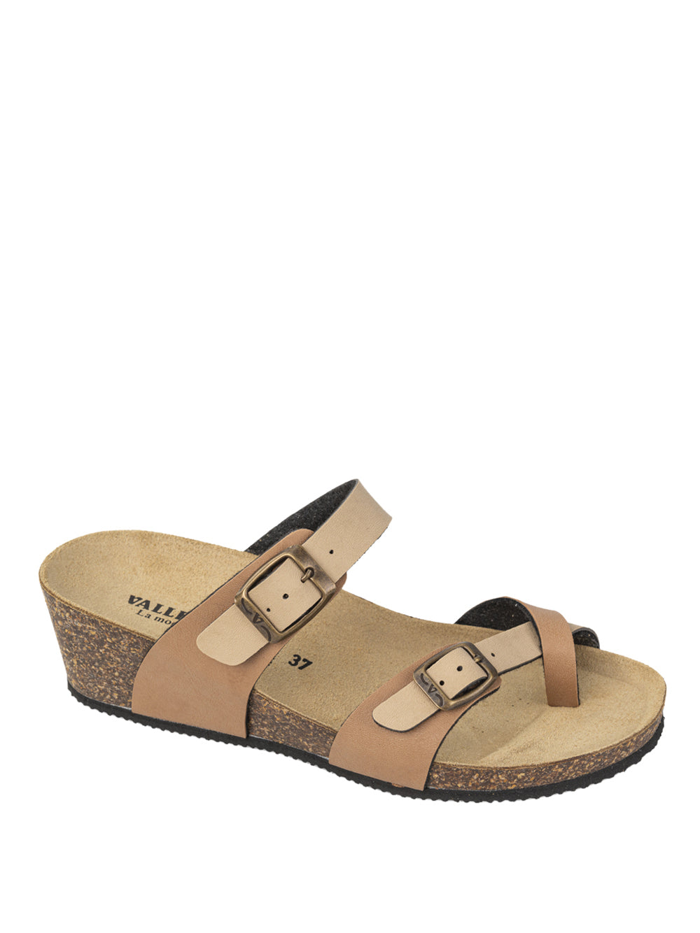 VALLEVERDE Sandali infradito Donna - Cognac modello VG1395P