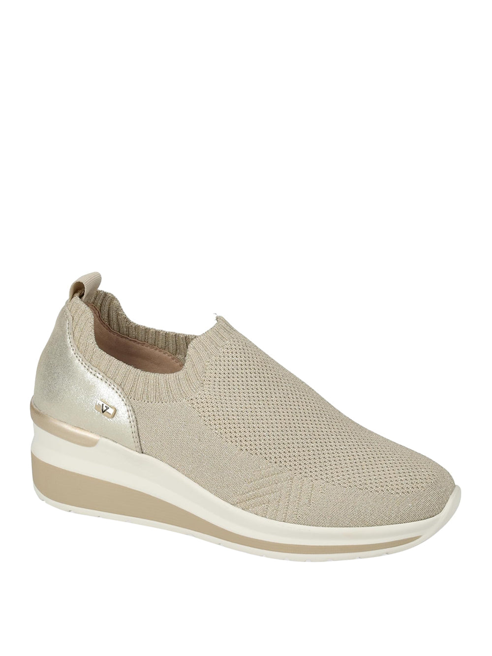 VALLEVERDE Sneakers con zeppa Donna - Gold modello VVCA150W