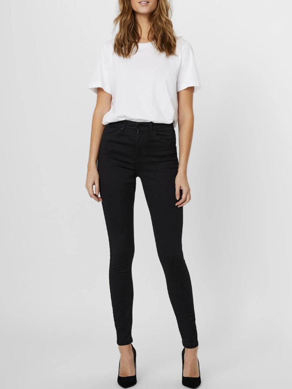VERO MODA Jeans Donna - Nero modello 10209215