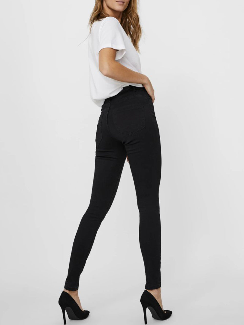 VERO MODA Jeans Donna - Nero modello 10209215