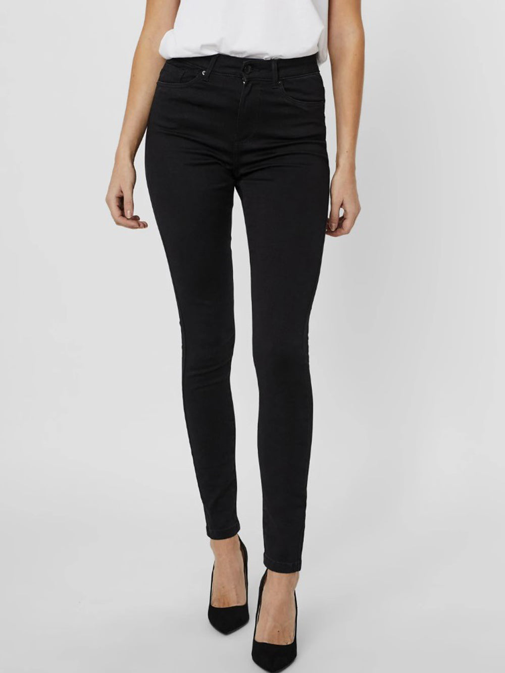 VERO MODA Jeans Donna - Nero modello 10209215