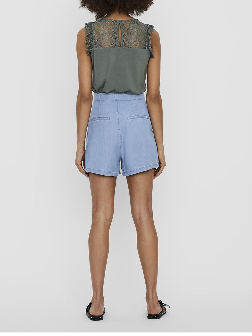 VERO MODA Shorts Donna - Blu modello 10209543