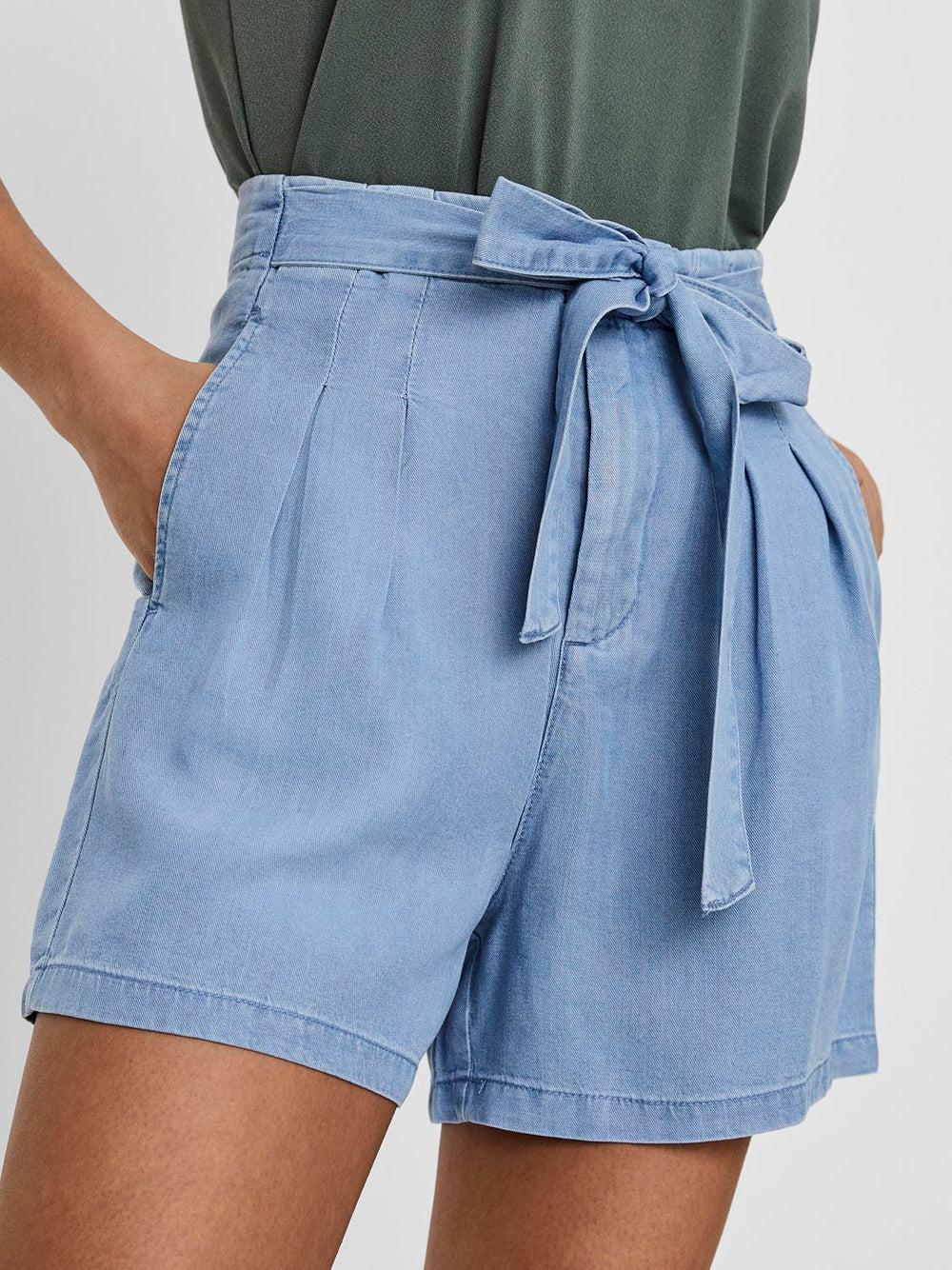 VERO MODA Shorts Donna - Blu modello 10209543