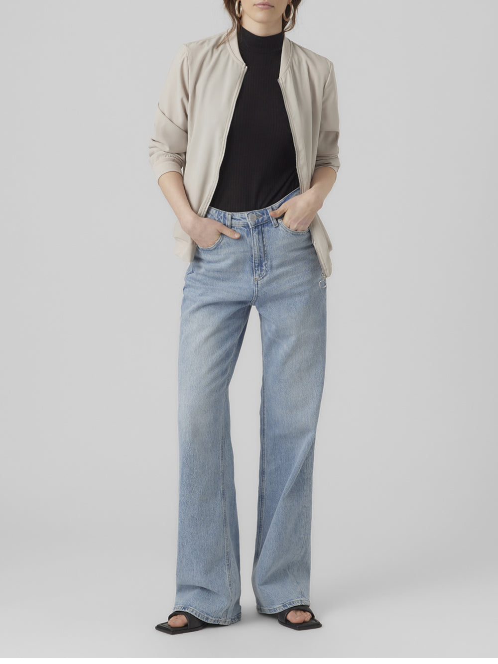 VERO MODA Giubbino Donna - Argento modello 10245734