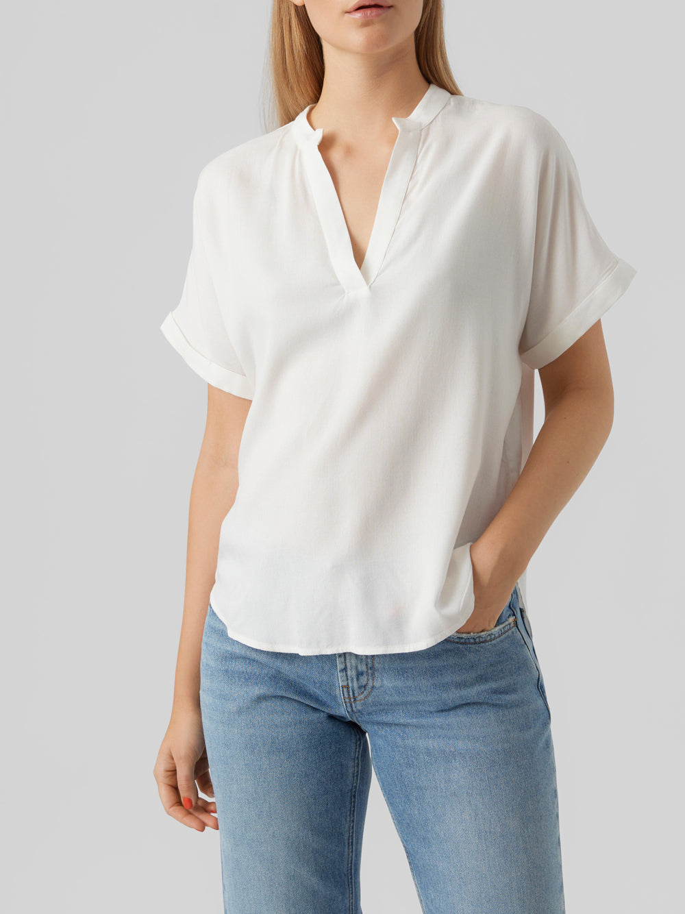 VERO MODA Top Donna - Bianco modello 10279697