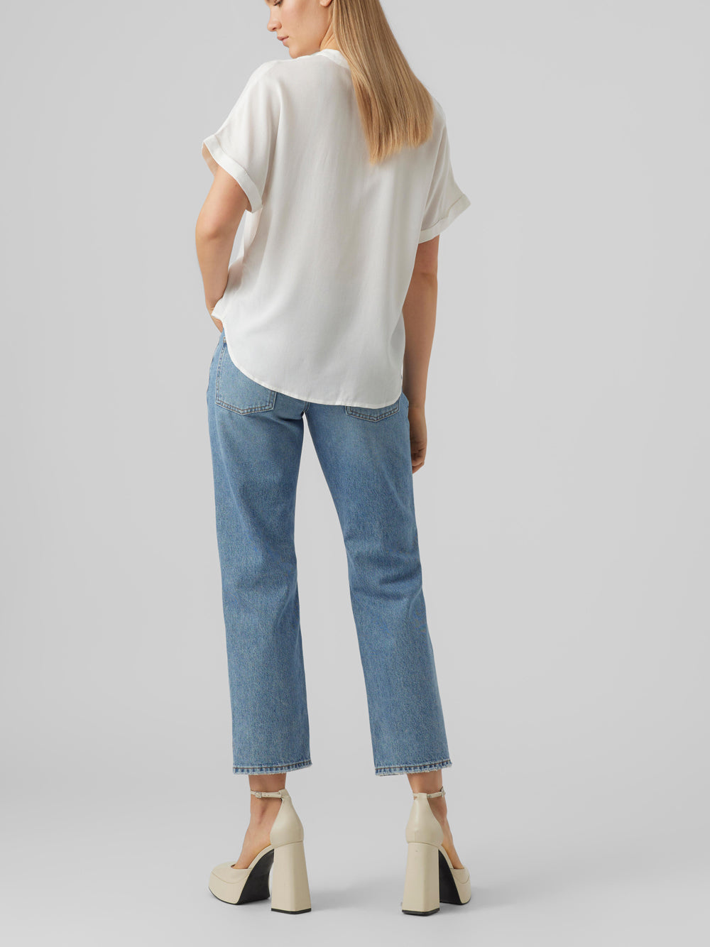 VERO MODA Top Donna - Bianco modello 10279697