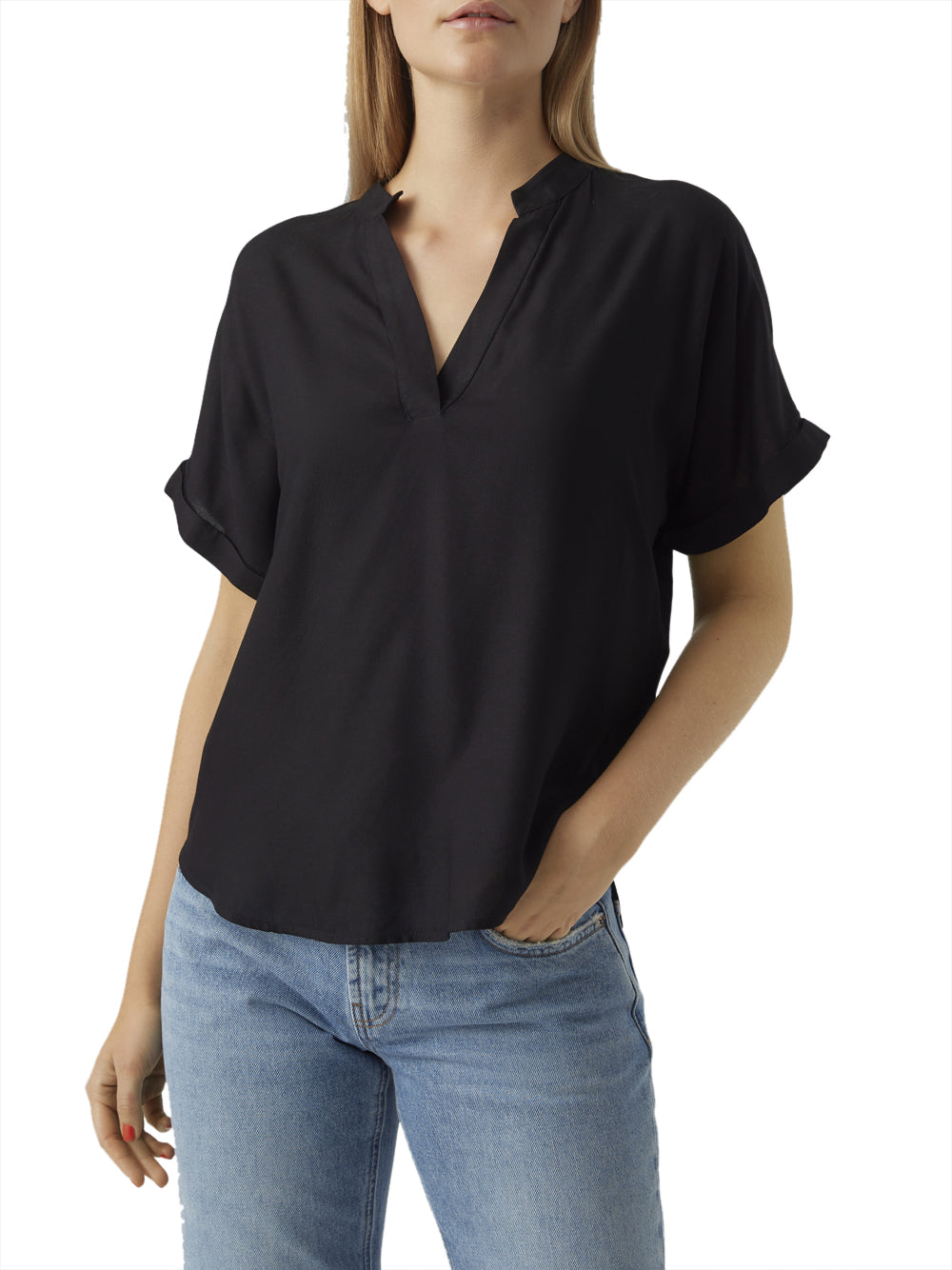 VERO MODA Top Donna - Nero modello 10279697