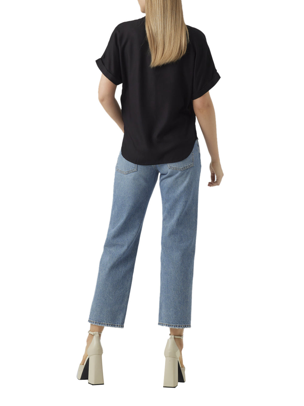 VERO MODA Top Donna - Nero modello 10279697