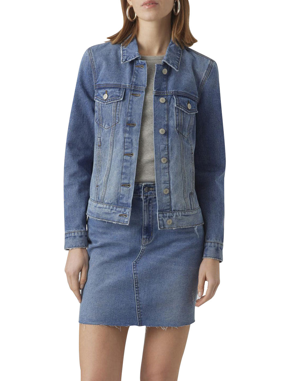 VERO MODA Giubbino Donna - Blu modello 10279789