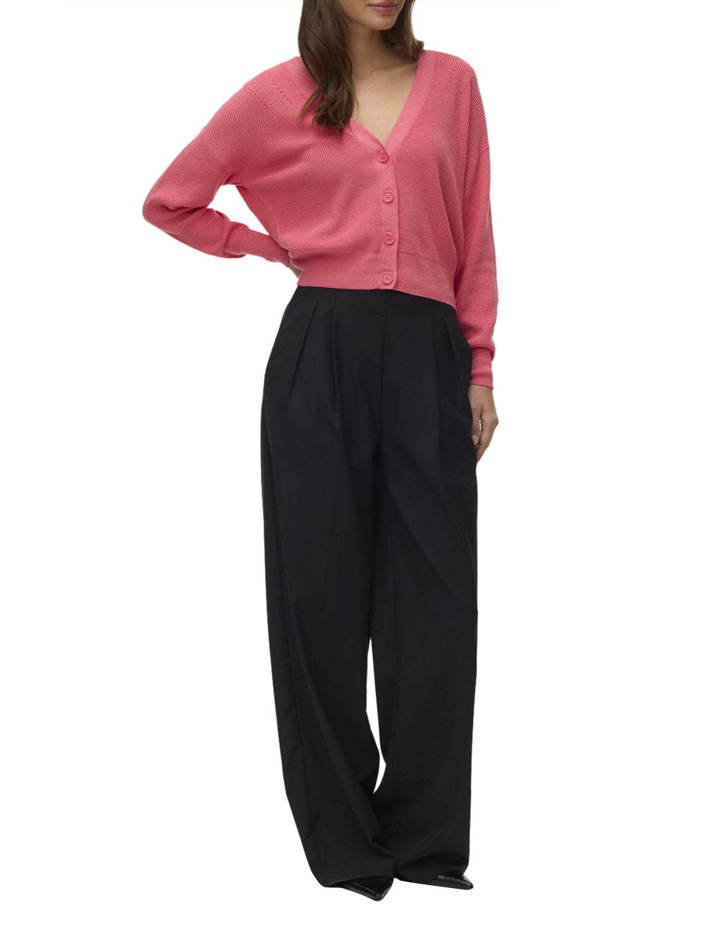 VERO MODA Cardigan Donna - Rosa modello 10281878