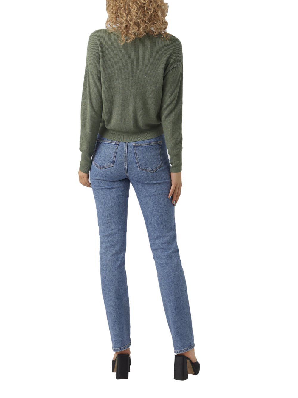 VERO MODA Cardigan Donna - Verde modello 10281878