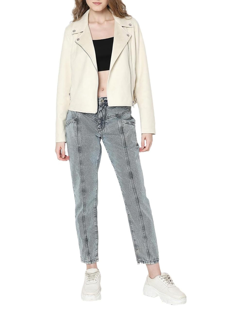 VERO MODA Giubbino Donna - Grigio modello 10300938