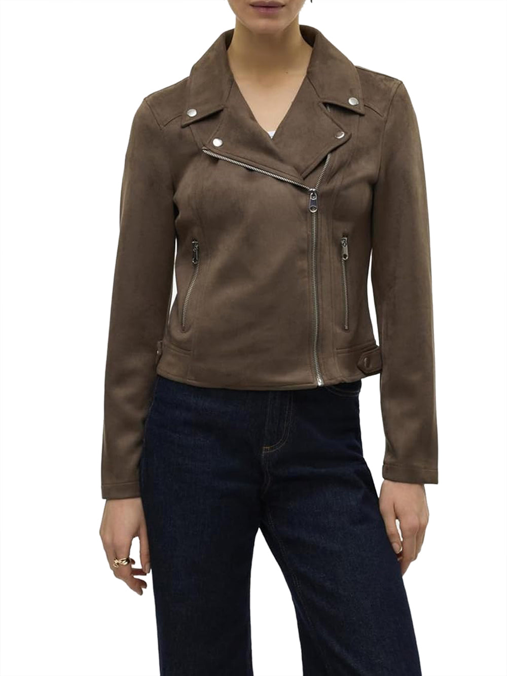 VERO MODA Giubbino Donna - Marrone modello 10300938