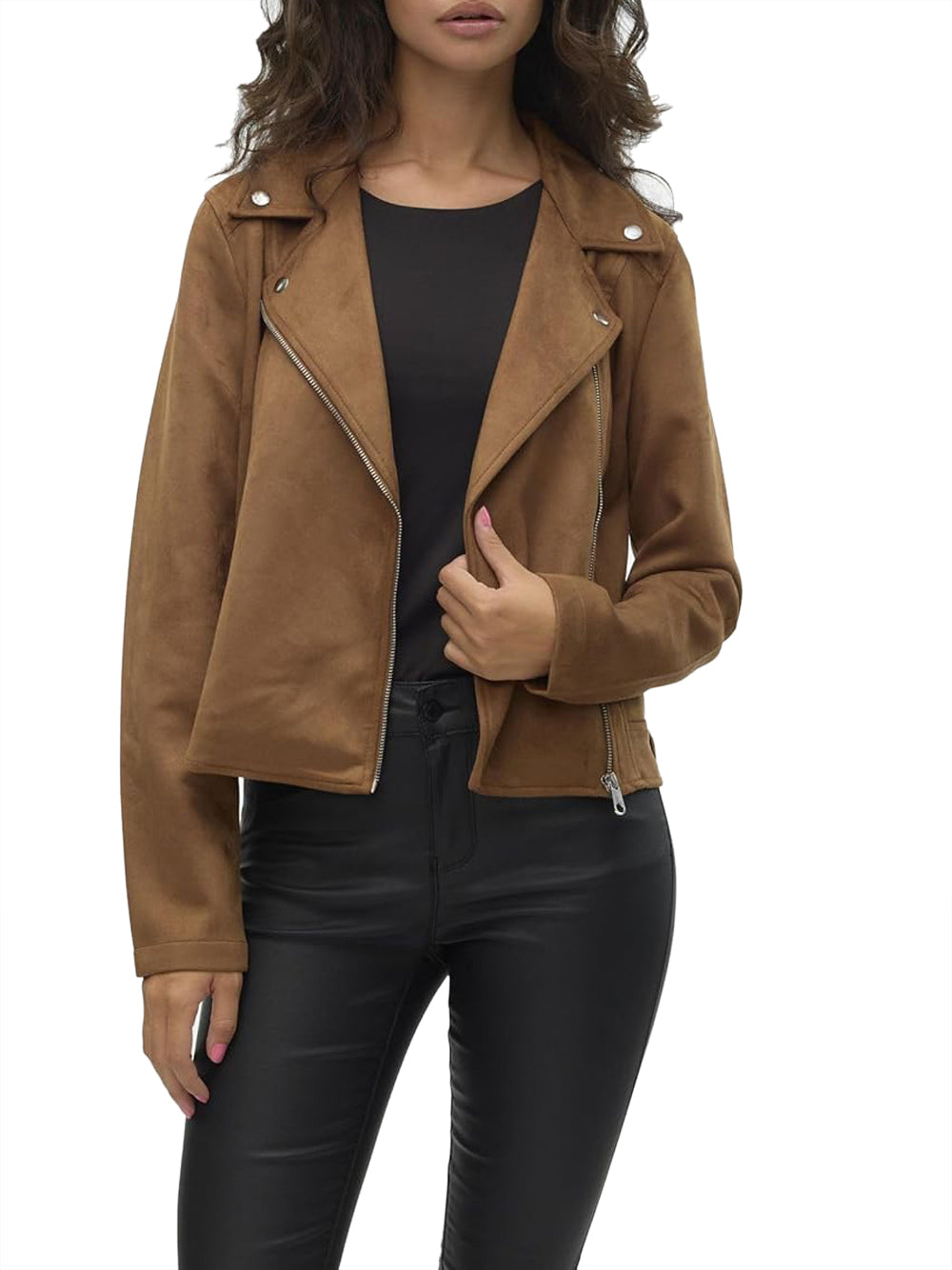 VERO MODA Giubbino Donna - Cognac modello 10300938