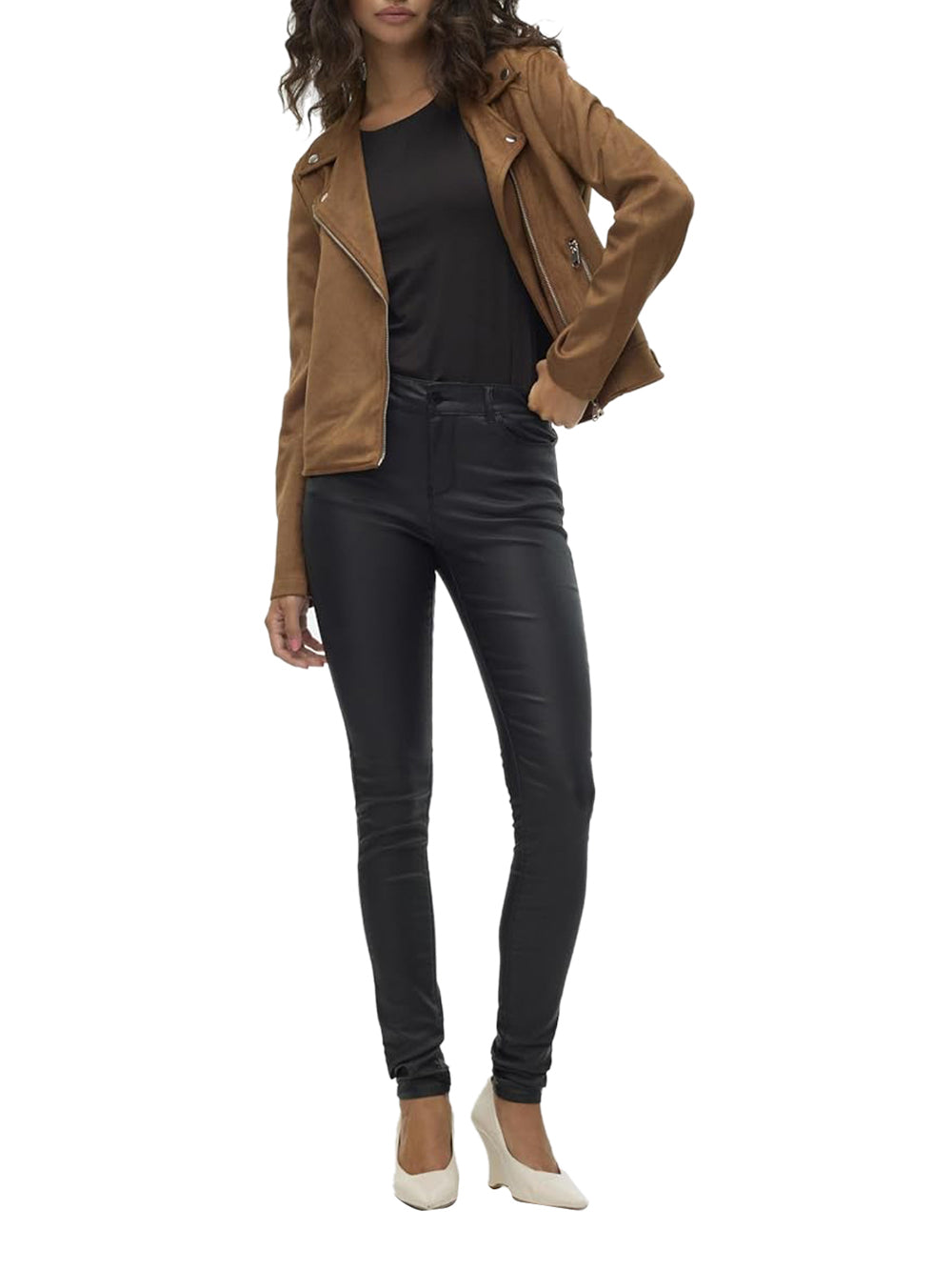VERO MODA Giubbino Donna - Cognac modello 10300938