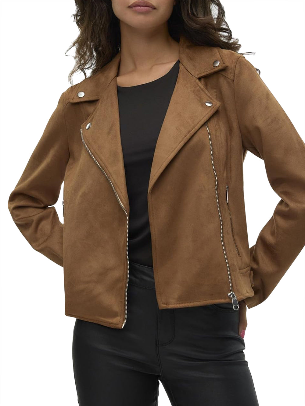 VERO MODA Giubbino Donna - Cognac modello 10300938