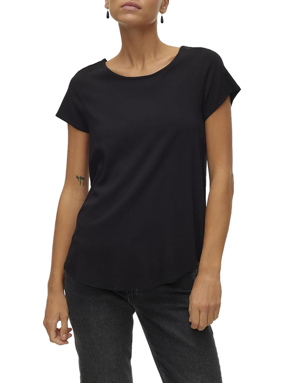 VERO MODA T-shirt Donna - Nero modello 10303431