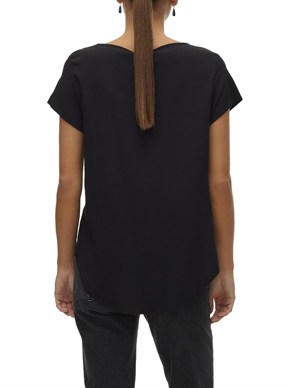 VERO MODA T-shirt Donna - Nero modello 10303431