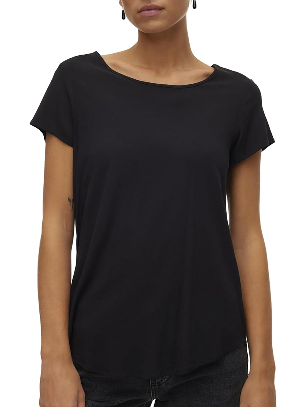 VERO MODA T-shirt Donna - Nero modello 10303431
