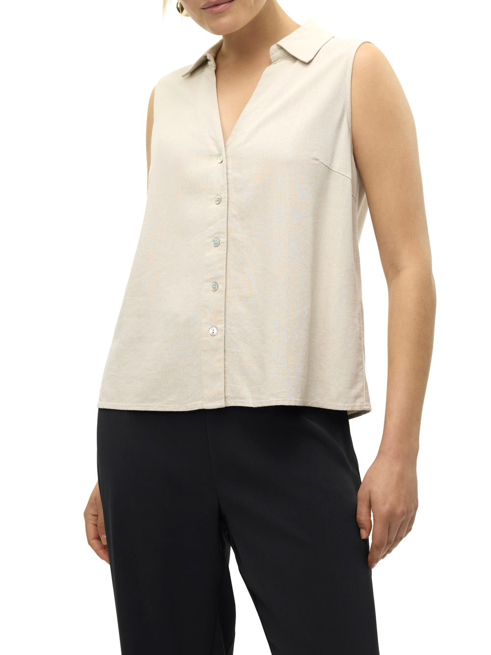 VERO MODA Camicia Donna - Grigio modello 10303648
