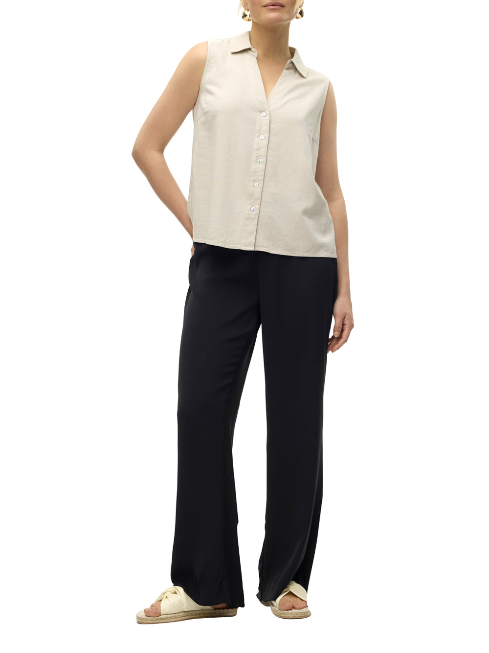 VERO MODA Camicia Donna - Grigio modello 10303648
