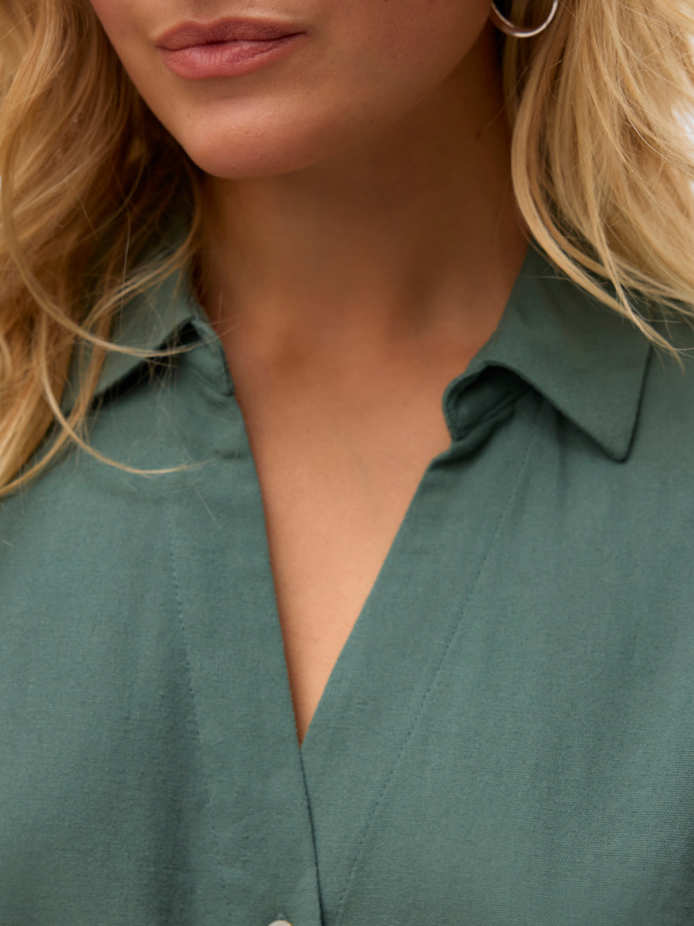 VERO MODA Camicia Donna - Verde modello 10303648