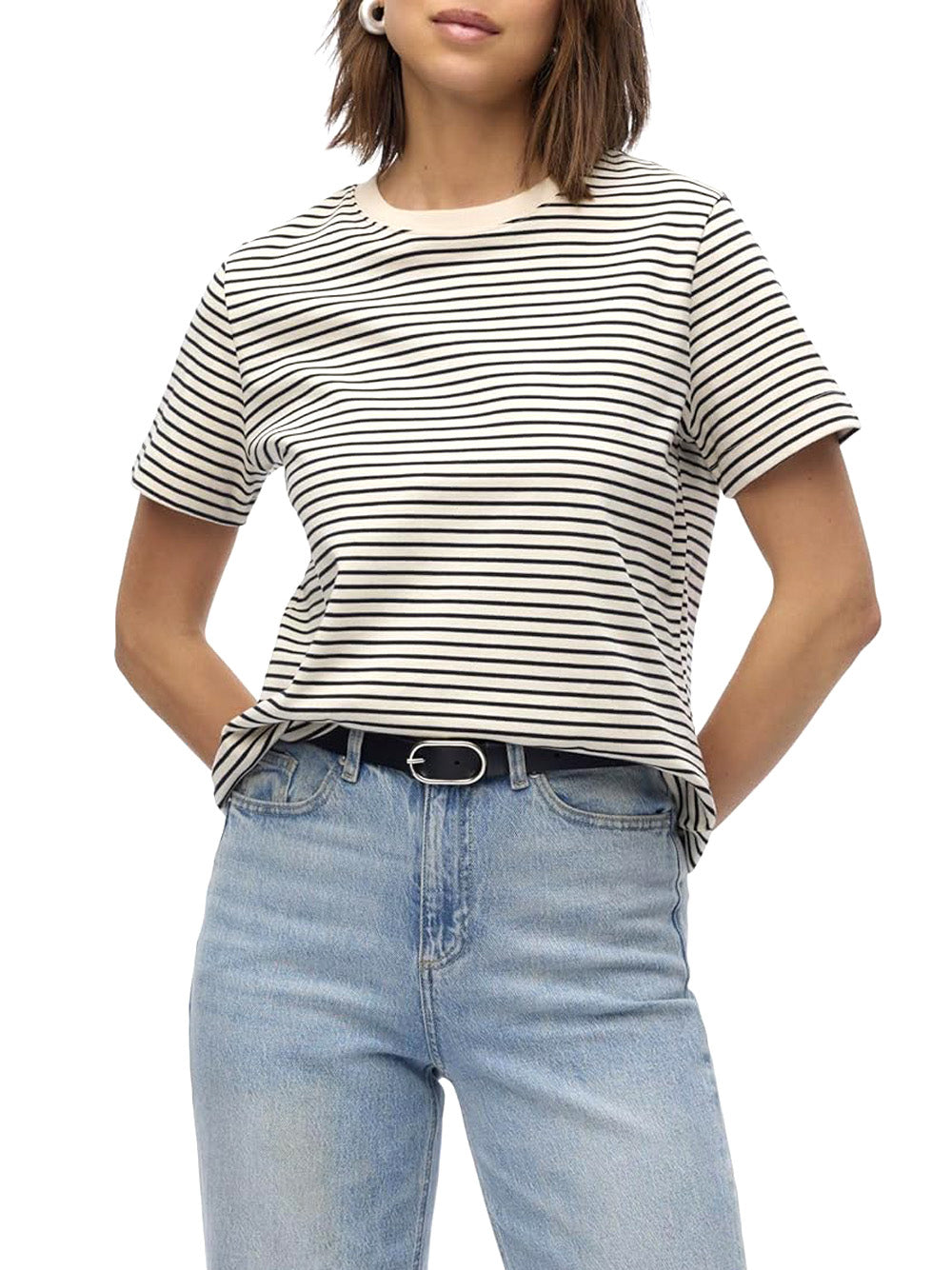 VERO MODA T-shirt Donna - Grigio modello 10304587