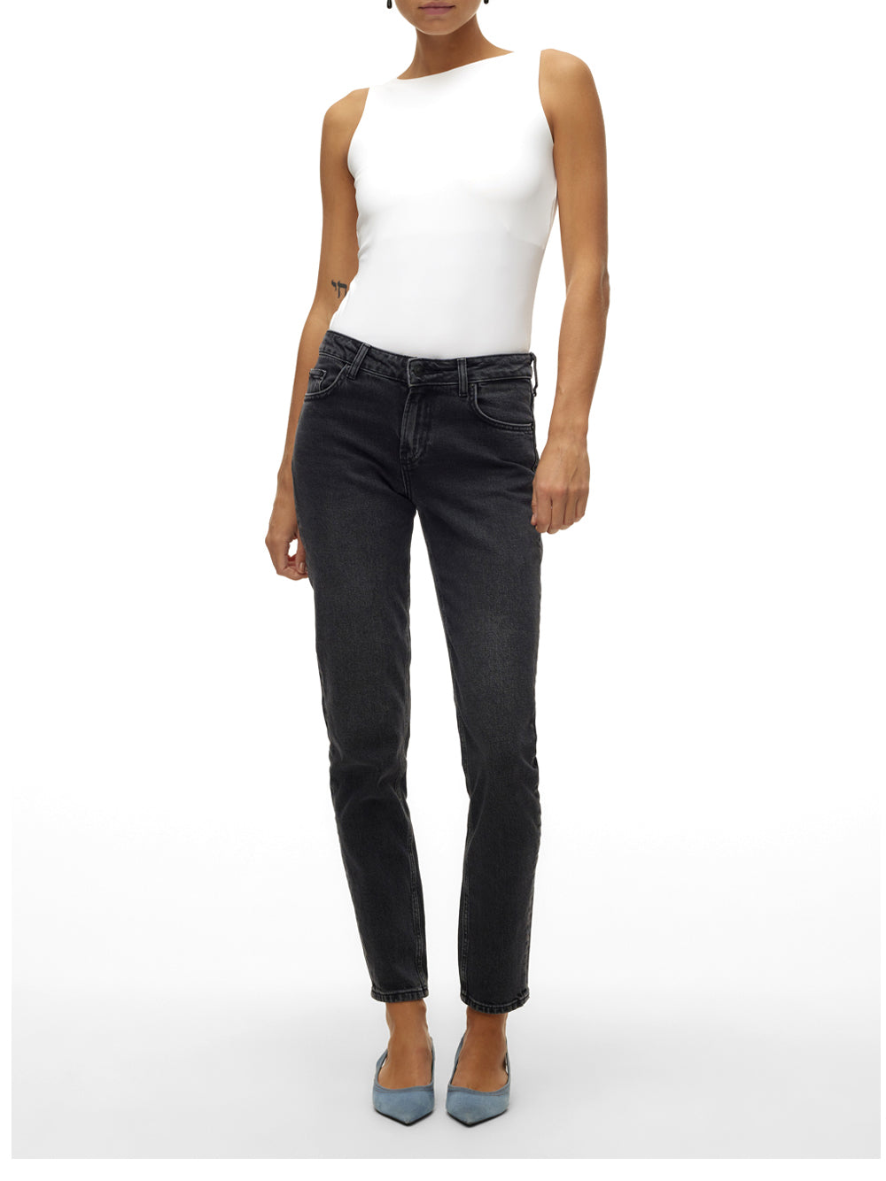 VERO MODA Canotta Donna - Bianco modello 10305800