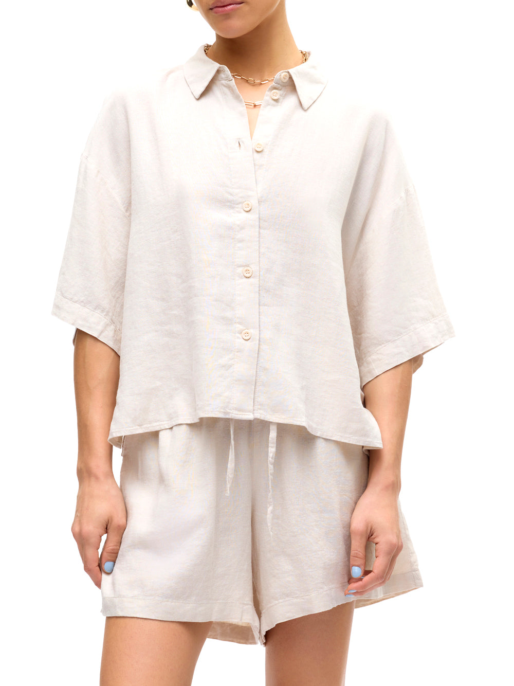 VERO MODA Camicia Donna - Grigio modello 10306820