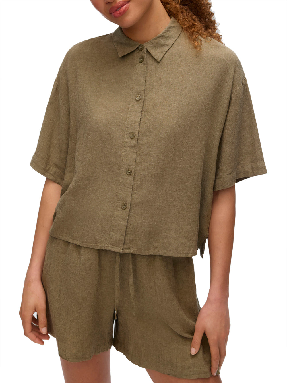 VERO MODA Camicia Donna - Verde modello 10306820