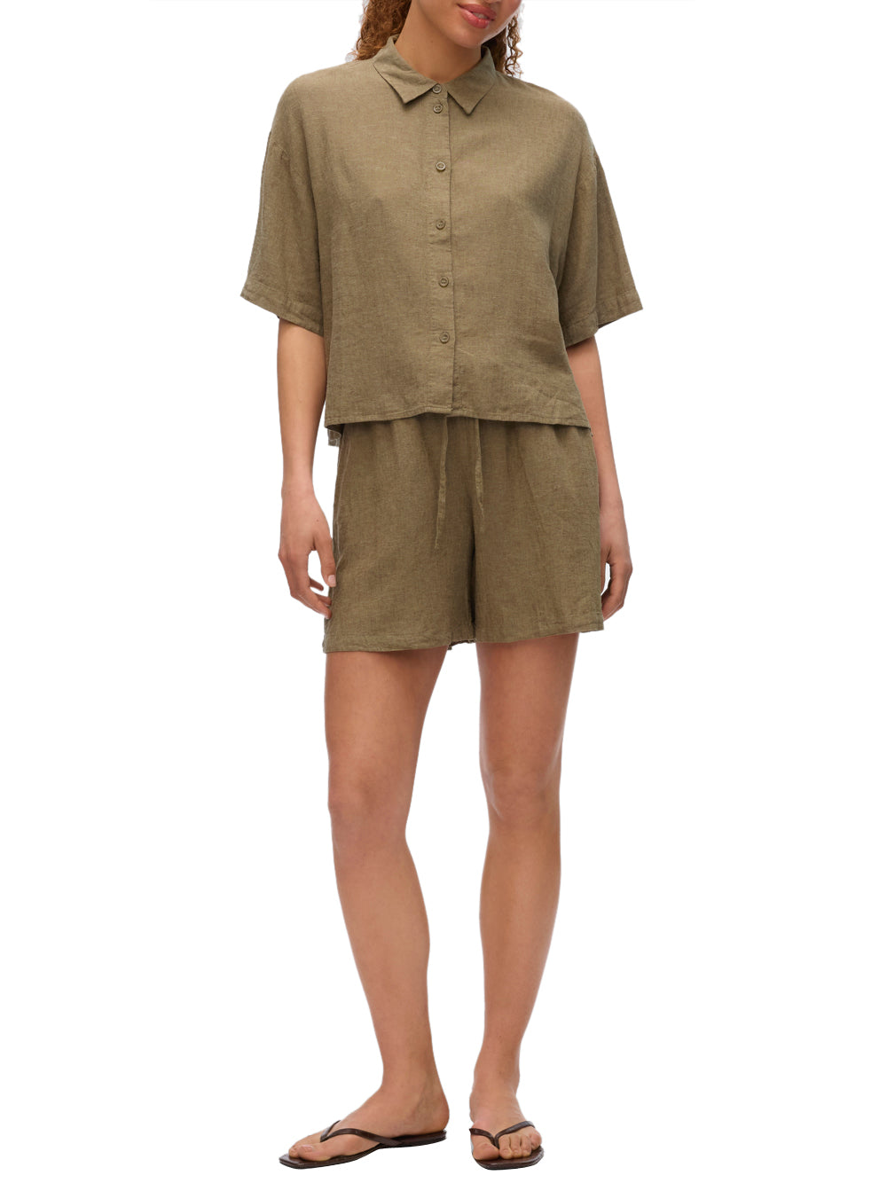 VERO MODA Camicia Donna - Verde modello 10306820